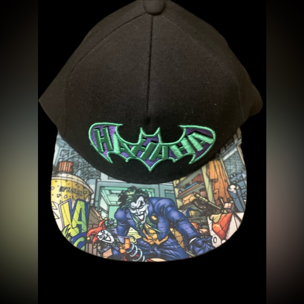 DC Comics Originals The Joker Batman Snap back Hat.
